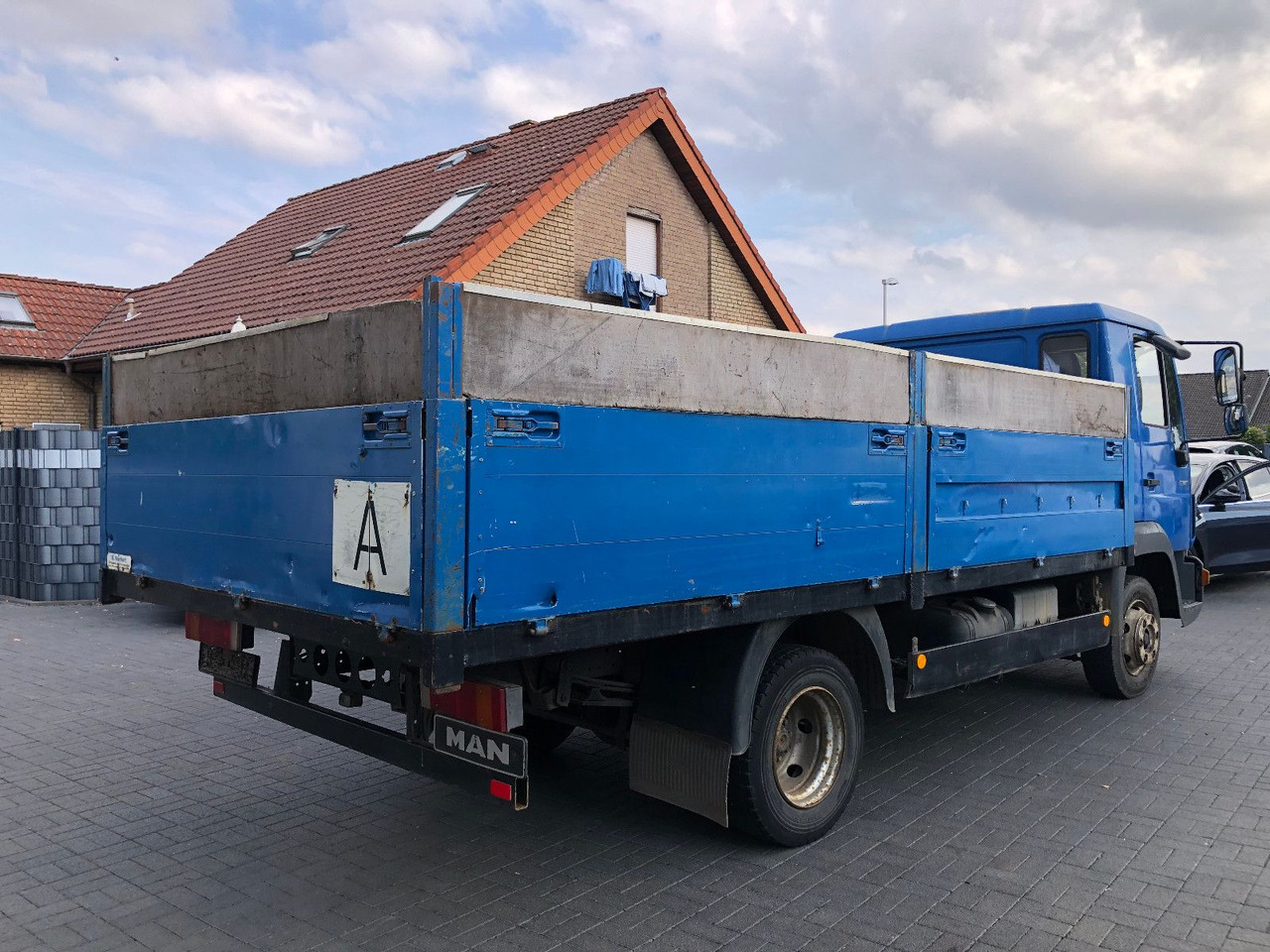 MAN LE 140 C Klima, Tempomat, TÜV 11-2025 - شاحنة مفتوحة: صورة 4 MAN LE 140 C Klima, Tempomat, TÜV 11-2025 - شاحنة مفتوحة: صورة 4