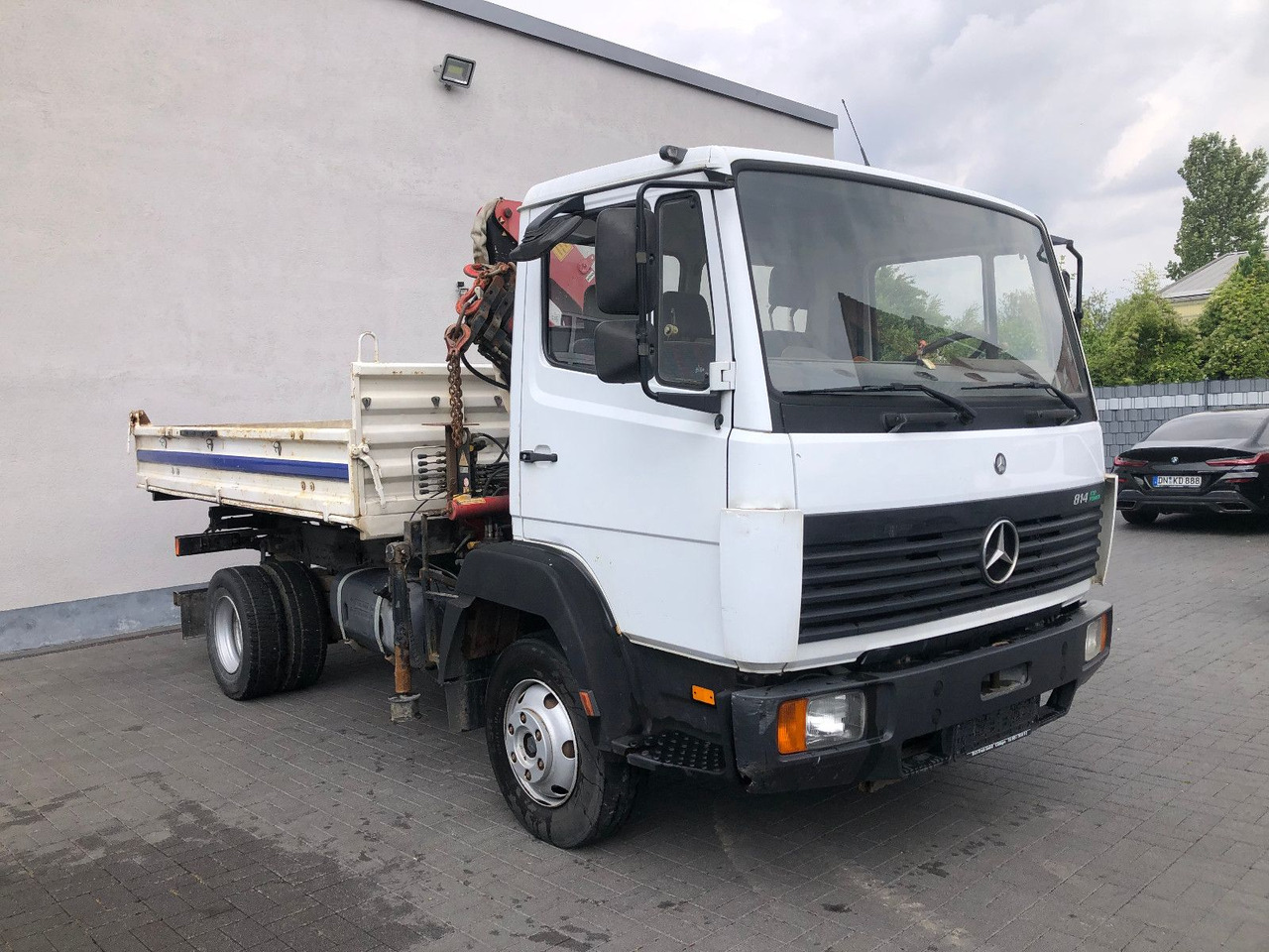 Mercedes-Benz 814 EcoPower, Kran - قلاب صغير: صورة 3 Mercedes-Benz 814 EcoPower, Kran - قلاب صغير: صورة 3