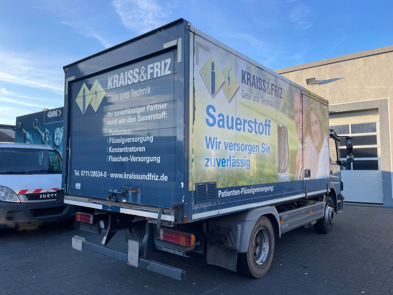 Mercedes-Benz Atego 2 6-Zyl. 4x2 1224 Klima, Radstand: 3.56m. - شاحنة مقفلة: صورة 4 Mercedes-Benz Atego 2 6-Zyl. 4x2 1224 Klima, Radstand: 3.56m. - شاحنة مقفلة: صورة 4