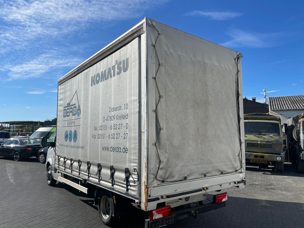 Volkswagen Crafter 50 Pritsche+Plane Klima, Maxi - شاحنة ستارة جانبية: صورة 4 Volkswagen Crafter 50 Pritsche+Plane Klima, Maxi - شاحنة ستارة جانبية: صورة 4
