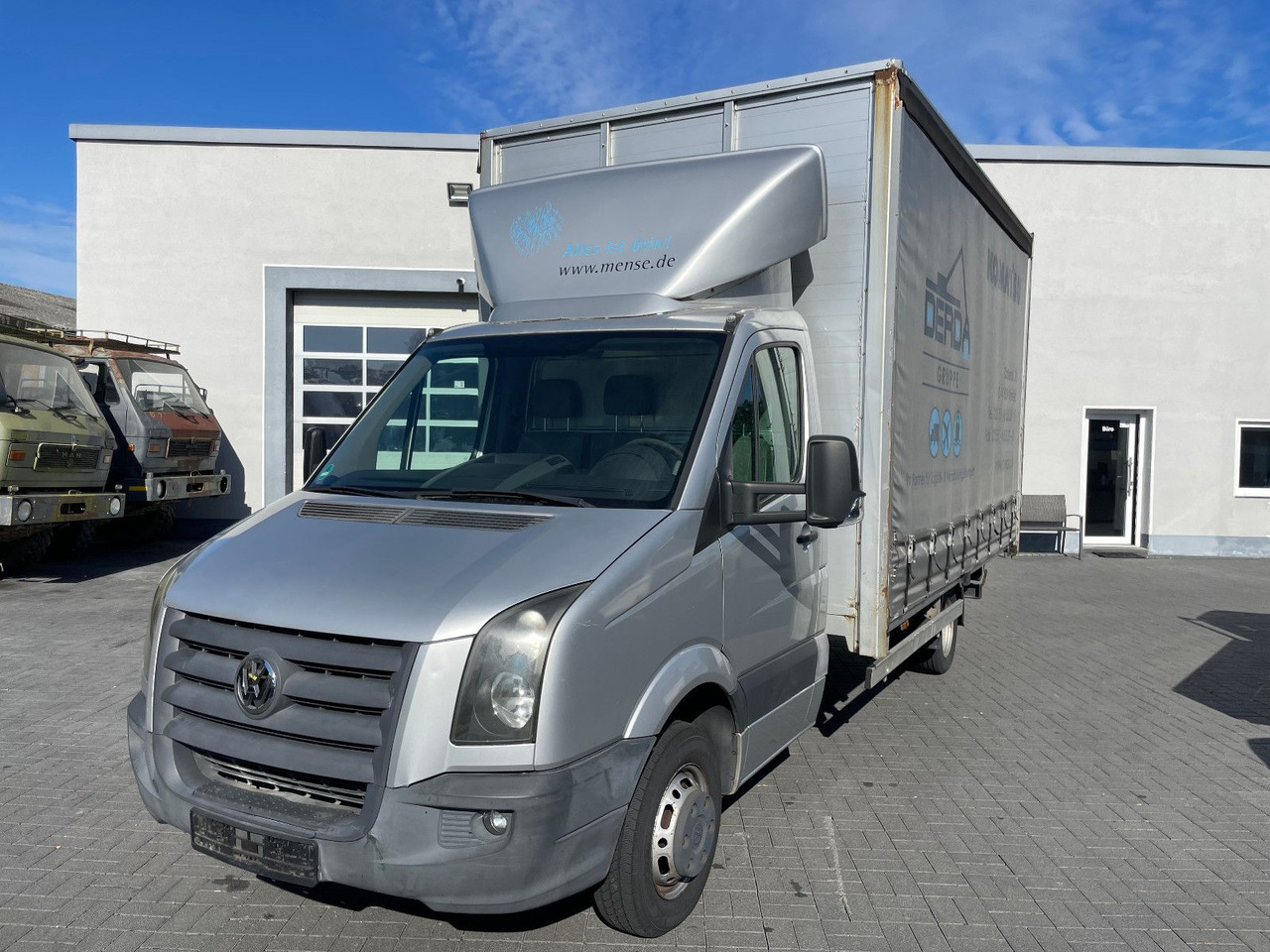 Volkswagen Crafter 50 Pritsche+Plane Klima, Maxi - شاحنة ستارة جانبية: صورة 3 Volkswagen Crafter 50 Pritsche+Plane Klima, Maxi - شاحنة ستارة جانبية: صورة 3