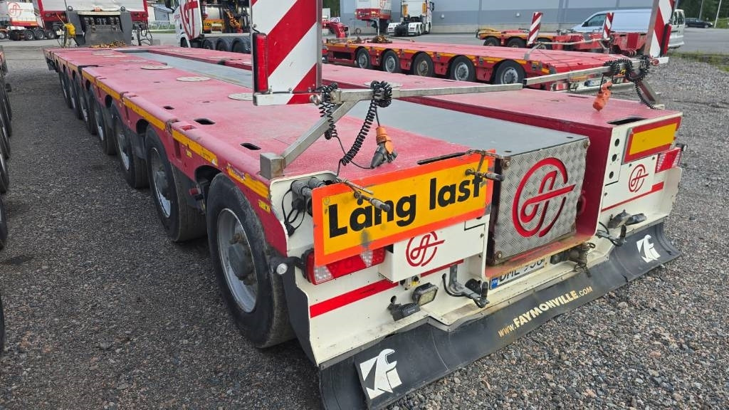 Faymonville Combimax - عربة منخفضة مسطحة نصف مقطورة: صورة 4 Faymonville Combimax - عربة منخفضة مسطحة نصف مقطورة: صورة 4