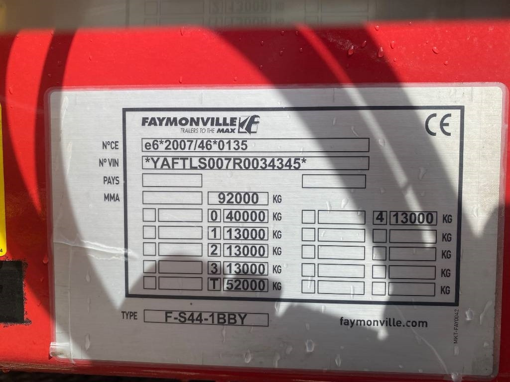 Faymonville Megamax, Mega Z4 - عربة منخفضة مسطحة نصف مقطورة: صورة 3 Faymonville Megamax, Mega Z4 - عربة منخفضة مسطحة نصف مقطورة: صورة 3