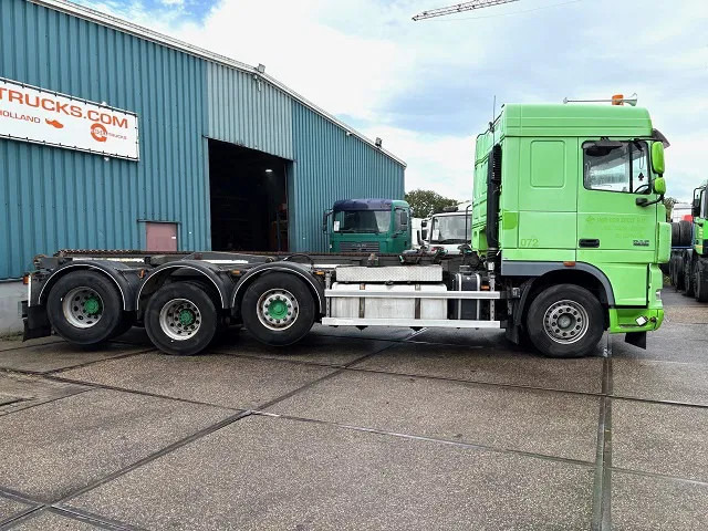DAF XF 105.460 8x2 CHASSIS WITH MULTILIFT SYSTEM (ZF16 MANUAL GEARBOX / MX-BRAKE / 9.000 KG. FRONT-AXLE / LIFT-AXLES / FRIDGE / ETC. - شاحنات الحاويات / جسم علوي قابل للتغيير شاحنة: صورة 4 DAF XF 105.460 8x2 CHASSIS WITH MULTILIFT SYSTEM (ZF16 MANUAL GEARBOX / MX-BRAKE / 9.000 KG. FRONT-AXLE / LIFT-AXLES / FRIDGE / ETC. - شاحنات الحاويات / جسم علوي قابل للتغيير شاحنة: صورة 4