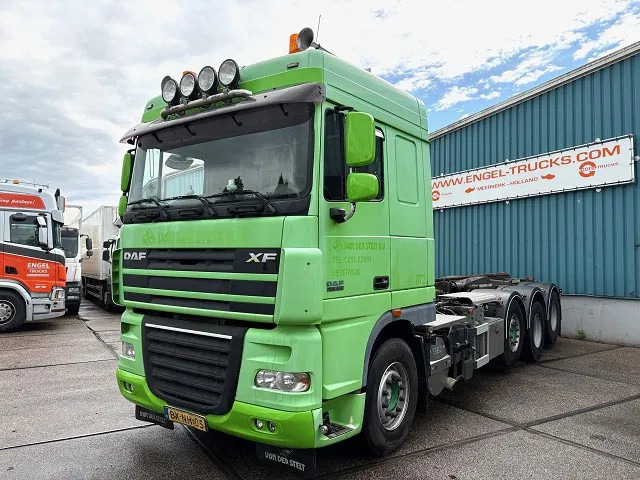 DAF XF 105.460 8x2 CHASSIS WITH MULTILIFT SYSTEM (ZF16 MANUAL GEARBOX / MX-BRAKE / 9.000 KG. FRONT-AXLE / LIFT-AXLES / FRIDGE / ETC. - شاحنات الحاويات / جسم علوي قابل للتغيير شاحنة: صورة 1 DAF XF 105.460 8x2 CHASSIS WITH MULTILIFT SYSTEM (ZF16 MANUAL GEARBOX / MX-BRAKE / 9.000 KG. FRONT-AXLE / LIFT-AXLES / FRIDGE / ETC. - شاحنات الحاويات / جسم علوي قابل للتغيير شاحنة: صورة 1