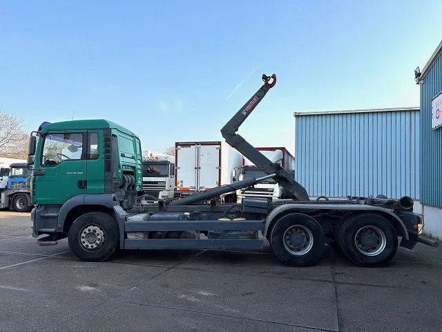 MAN TGA 26.360BB 6x4 FULL STEEL MULTILIFT HOOK-ARM (ZF16 MANUAL GEARBOX / FULL STEEL SUSPENSION / REDUCTION AXLES / AIRCONDITIONING) - شاحنة ذات خطاف: صورة 5 MAN TGA 26.360BB 6x4 FULL STEEL MULTILIFT HOOK-ARM (ZF16 MANUAL GEARBOX / FULL STEEL SUSPENSION / REDUCTION AXLES / AIRCONDITIONING) - شاحنة ذات خطاف: صورة 5