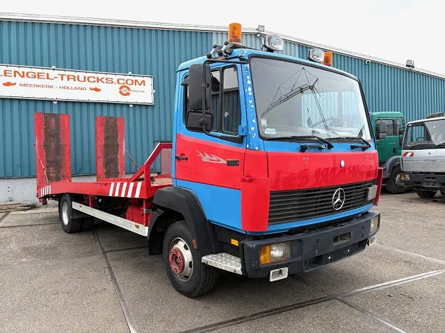 Mercedes-Benz LK 814 RECOVERY TRUCK / CAR-MACHINE TRANSPORTER (6-CILINDER / MANUAL GEARBOX / FULL STEEL SUSPENSION / WINCH / HYDRAULIC RAMPS) - شاحنة نقل سيارات شاحنة: صورة 2 Mercedes-Benz LK 814 RECOVERY TRUCK / CAR-MACHINE TRANSPORTER (6-CILINDER / MANUAL GEARBOX / FULL STEEL SUSPENSION / WINCH / HYDRAULIC RAMPS) - شاحنة نقل سيارات شاحنة: صورة 2