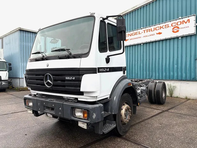 Mercedes-Benz SK 1824 K (ONLY 226.000 KM!) 4x2 FULL STEEL CHASSIS (MANUAL GEARBOX / REDUCTION AXLE / FULL STEEL SUSPENSION / P.T.O.) - شاحنة هيكل كابينة: صورة 1 Mercedes-Benz SK 1824 K (ONLY 226.000 KM!) 4x2 FULL STEEL CHASSIS (MANUAL GEARBOX / REDUCTION AXLE / FULL STEEL SUSPENSION / P.T.O.) - شاحنة هيكل كابينة: صورة 1