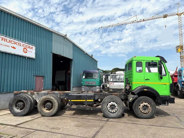 Mercedes-Benz SK 3335K 8x4 FULL STEEL CHASSIS (ZF16 MANUAL GEARBOX / RETARDER / FULL STEEL SUSPENSION / REDUCTION AXLES) - شاحنة هيكل كابينة: صورة 4 Mercedes-Benz SK 3335K 8x4 FULL STEEL CHASSIS (ZF16 MANUAL GEARBOX / RETARDER / FULL STEEL SUSPENSION / REDUCTION AXLES) - شاحنة هيكل كابينة: صورة 4