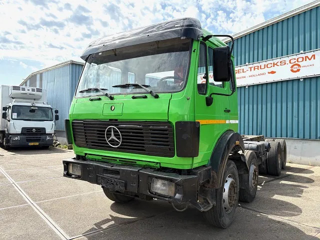 Mercedes-Benz SK 3335K 8x4 FULL STEEL CHASSIS (ZF16 MANUAL GEARBOX / RETARDER / FULL STEEL SUSPENSION / REDUCTION AXLES) - شاحنة هيكل كابينة: صورة 1 Mercedes-Benz SK 3335K 8x4 FULL STEEL CHASSIS (ZF16 MANUAL GEARBOX / RETARDER / FULL STEEL SUSPENSION / REDUCTION AXLES) - شاحنة هيكل كابينة: صورة 1