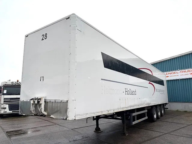 Pacton / JUMBO 3-AXLE CLOSED BOX WITH FULL STEEL CHASSIS (BPW-AXLES / DRUM BRAKES / ABS BRAKE SYSTEM / 13.60 METER) - نصف مقطورة صندوق مغلق: صورة 1 Pacton / JUMBO 3-AXLE CLOSED BOX WITH FULL STEEL CHASSIS (BPW-AXLES / DRUM BRAKES / ABS BRAKE SYSTEM / 13.60 METER) - نصف مقطورة صندوق مغلق: صورة 1
