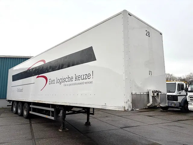 Pacton / JUMBO 3-AXLE CLOSED BOX WITH FULL STEEL CHASSIS (BPW-AXLES / DRUM BRAKES / ABS BRAKE SYSTEM / 13.60 METER) - نصف مقطورة صندوق مغلق: صورة 2 Pacton / JUMBO 3-AXLE CLOSED BOX WITH FULL STEEL CHASSIS (BPW-AXLES / DRUM BRAKES / ABS BRAKE SYSTEM / 13.60 METER) - نصف مقطورة صندوق مغلق: صورة 2