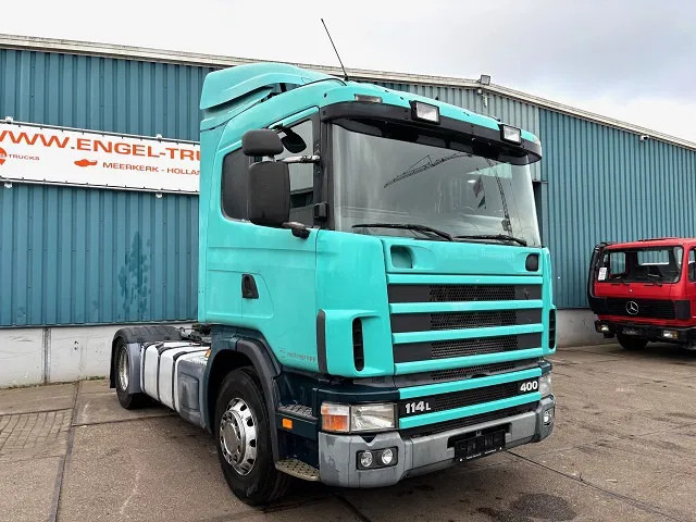 Scania R114-380 LA SLEEPERCAB 4x2 (EURO 2 / MANUAL GEARBOX / HYDRAULIC KIT / P.T.O. / FULL SPOILERSET / ETC.) - وحدة جر: صورة 2 Scania R114-380 LA SLEEPERCAB 4x2 (EURO 2 / MANUAL GEARBOX / HYDRAULIC KIT / P.T.O. / FULL SPOILERSET / ETC.) - وحدة جر: صورة 2