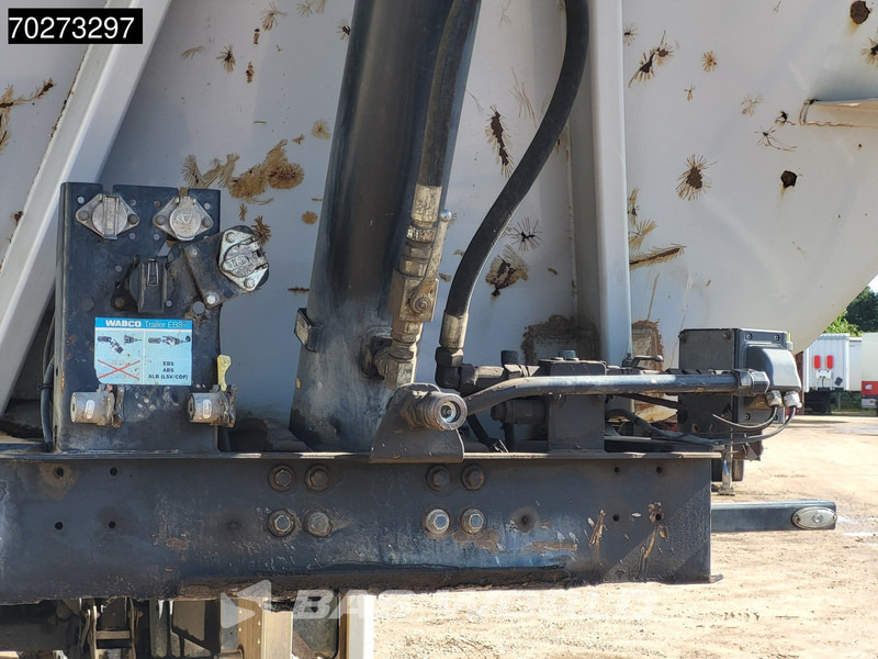قلابة نصف مقطورة نصف مقطورة قلابة AJK OPD 3 axles 28m3 Liftachse Wabco Smartboard Hardox: صورة 16