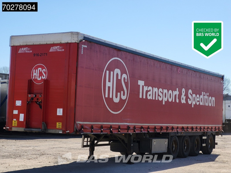AMT TRAILER AMT 4770 Lift+Lenkachse Hubdach - نصف مقطورة ستارة: صورة 1 AMT TRAILER AMT 4770 Lift+Lenkachse Hubdach - نصف مقطورة ستارة: صورة 1