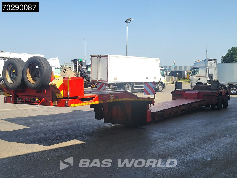 Broshuis 2ABD-38 A Extendable 2x Steering Axle - عربة منخفضة مسطحة نصف مقطورة: صورة 5 Broshuis 2ABD-38 A Extendable 2x Steering Axle - عربة منخفضة مسطحة نصف مقطورة: صورة 5