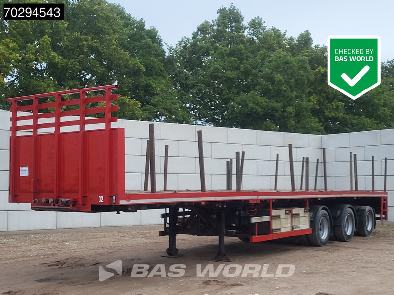 Broshuis 3 AOU 48 2x Extendable 1195-2735cm APK 03/2026 3x Lenkachse - عربة منخفضة مسطحة نصف مقطورة: صورة 1 Broshuis 3 AOU 48 2x Extendable 1195-2735cm APK 03/2026 3x Lenkachse - عربة منخفضة مسطحة نصف مقطورة: صورة 1