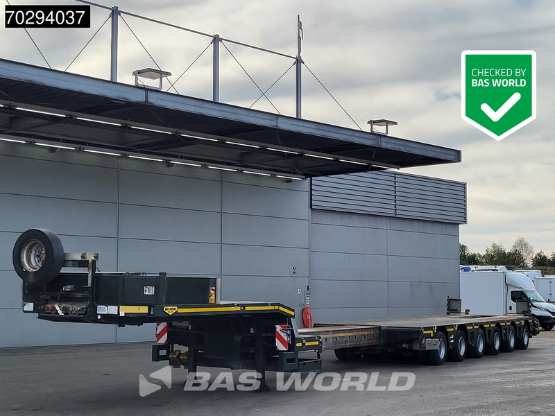 Broshuis 6ABSD-85 SL 6 axles REFURBISHED 2023 Extendable1603-2113cm 6xLenk - عربة منخفضة مسطحة نصف مقطورة: صورة 1 Broshuis 6ABSD-85 SL 6 axles REFURBISHED 2023 Extendable1603-2113cm 6xLenk - عربة منخفضة مسطحة نصف مقطورة: صورة 1