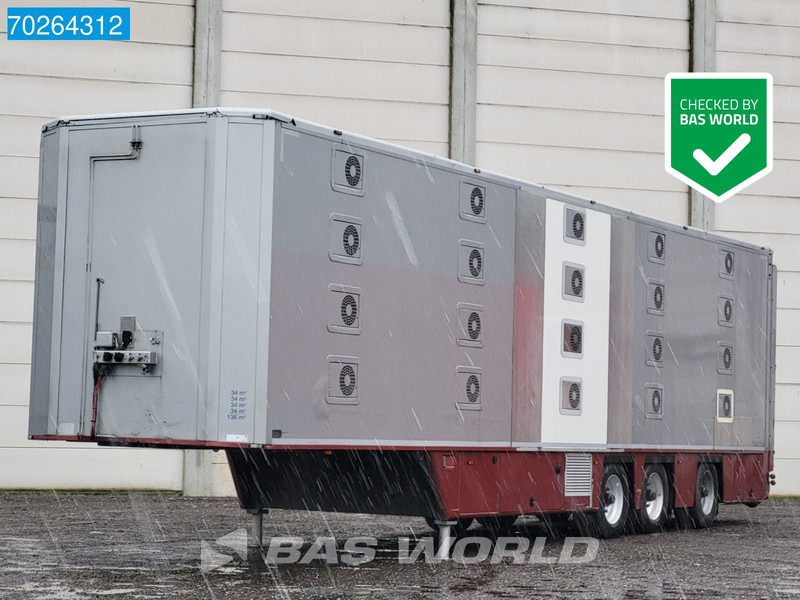 CUPPERS LVO-12-27 ASL 4 Decks 133m2 Ventilation Steering Axle TÜV 10/25 - نصف مقطورة لنقل الحيوانات: صورة 1 CUPPERS LVO-12-27 ASL 4 Decks 133m2 Ventilation Steering Axle TÜV 10/25 - نصف مقطورة لنقل الحيوانات: صورة 1