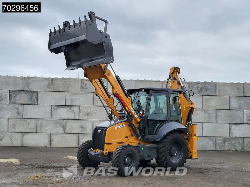 Case 570 SV 4WD - A/C - 4-1 Bucket - Telestick - HP - جرافة حفار: صورة 5 Case 570 SV 4WD - A/C - 4-1 Bucket - Telestick - HP - جرافة حفار: صورة 5