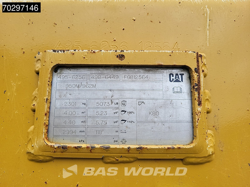 اللودر بعجل Caterpillar 962 M GERMAN MACHINE: صورة 14 اللودر بعجل Caterpillar 962 M GERMAN MACHINE: صورة 14