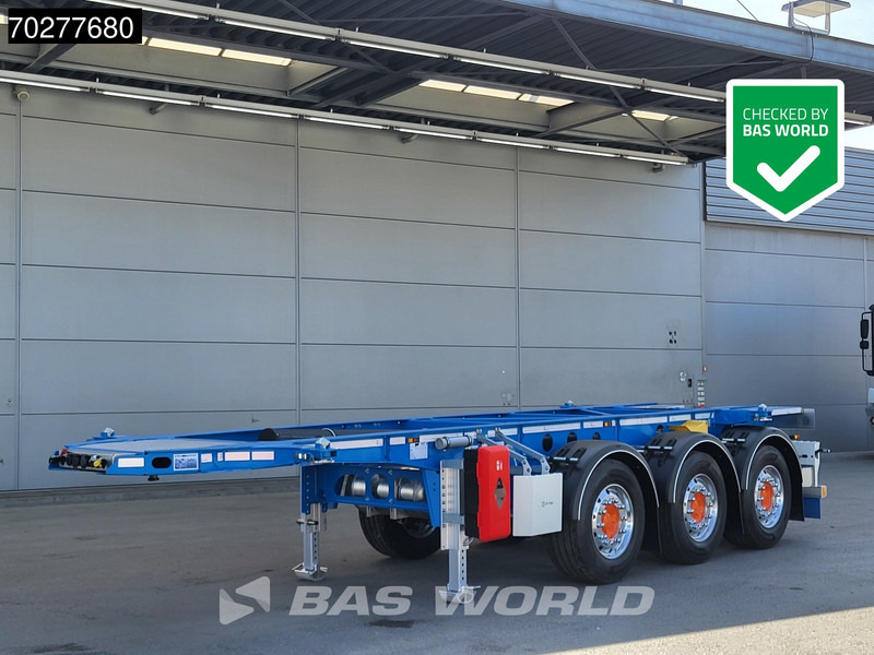 D-Tec VCC-01 Liftachse Alcoa's - نصف مقطورة لنقل الحاويات: صورة 1 D-Tec VCC-01 Liftachse Alcoa's - نصف مقطورة لنقل الحاويات: صورة 1