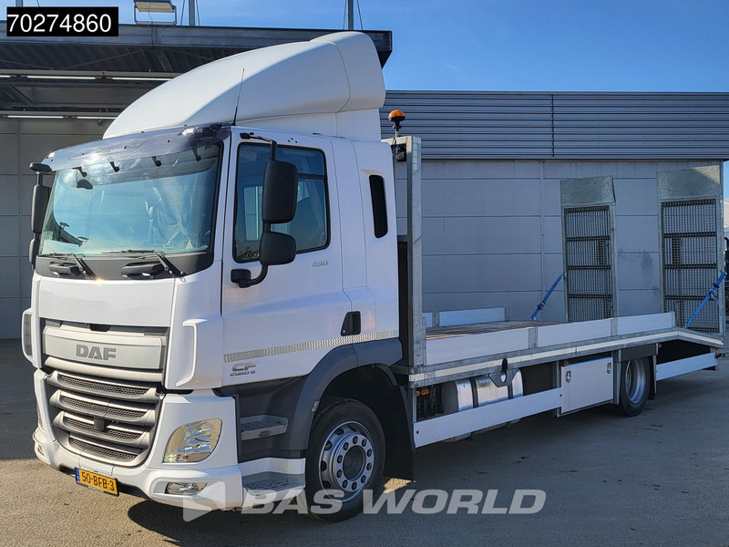 DAF CF 250 4X2 18tons NL-Truck Machine transporter Hydraulic ramps Euro 6 - شاحنة نقل سيارات شاحنة: صورة 5 DAF CF 250 4X2 18tons NL-Truck Machine transporter Hydraulic ramps Euro 6 - شاحنة نقل سيارات شاحنة: صورة 5