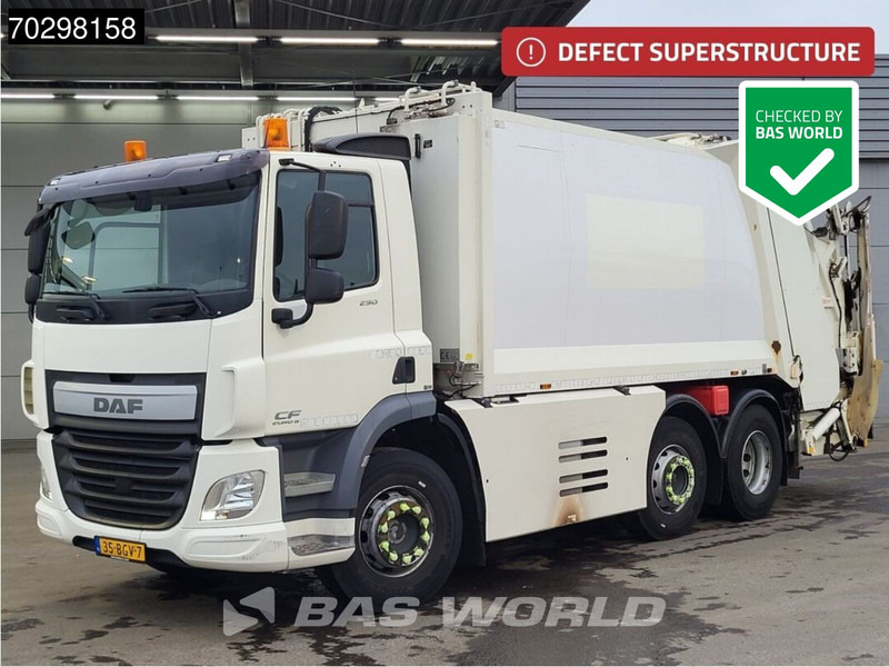 DAF CF 290 6X2 NL-Truck Haller Medim DEFECT! superstructure Lift+Steering Axle ACC Euro 6 - شاحنة النفايات: صورة 1 DAF CF 290 6X2 NL-Truck Haller Medim DEFECT! superstructure Lift+Steering Axle ACC Euro 6 - شاحنة النفايات: صورة 1