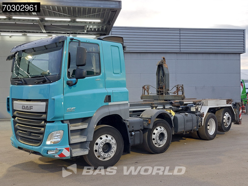 DAF CF 410 CF 8X2 35tons Velsycon CL35.71 containersystem Lift+steering axle Euro 6 - شاحنة ذات خطاف: صورة 3 DAF CF 410 CF 8X2 35tons Velsycon CL35.71 containersystem Lift+steering axle Euro 6 - شاحنة ذات خطاف: صورة 3