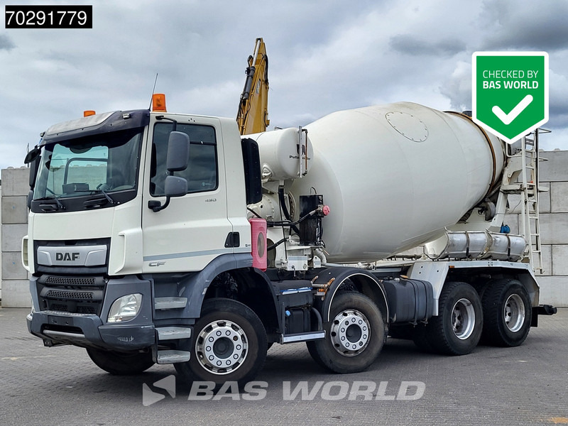 DAF CF 450 8X4 9m3 Intermix mixer Steelsuspension Automatic Euro 6 - شاحنة خلاطة خرسانة: صورة 1 DAF CF 450 8X4 9m3 Intermix mixer Steelsuspension Automatic Euro 6 - شاحنة خلاطة خرسانة: صورة 1