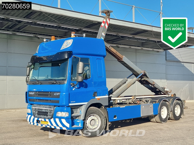 DAF CF 460 6X2 NL-Truck 21tons VDL S-21-6400 hooklift Automatic Euro 5 - شاحنة ذات خطاف: صورة 1 DAF CF 460 6X2 NL-Truck 21tons VDL S-21-6400 hooklift Automatic Euro 5 - شاحنة ذات خطاف: صورة 1