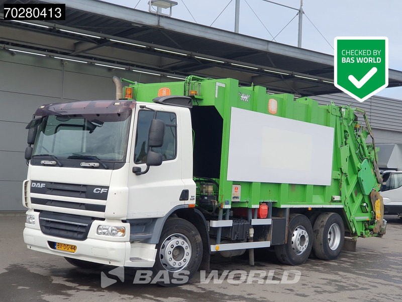 DAF CF75.250 6X2 NL -Truck Pusher2000CB011/Eurolift Lenkachse Euro 5 - شاحنة النفايات: صورة 1 DAF CF75.250 6X2 NL -Truck Pusher2000CB011/Eurolift Lenkachse Euro 5 - شاحنة النفايات: صورة 1