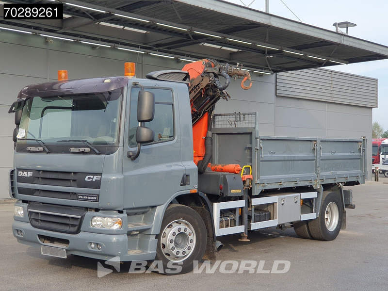 DAF CF75.250 FA75 4X2 Palfinger PK11000 Crane 8m3 tipper Manual Euro 4 - شاحنة قلاب, شاحنة كرين: صورة 3 DAF CF75.250 FA75 4X2 Palfinger PK11000 Crane 8m3 tipper Manual Euro 4 - شاحنة قلاب, شاحنة كرين: صورة 3