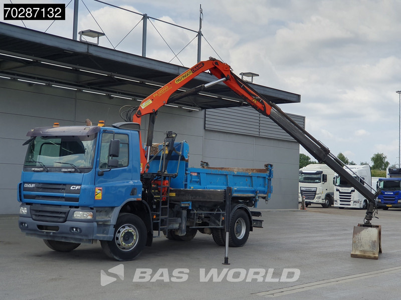 DAF CF75.310 4X2 Palfinger PK12000 Kran Crane 7m3 tipper Big-Axle Steelsuspension Euro 3 - شاحنة قلاب, شاحنة كرين: صورة 5 DAF CF75.310 4X2 Palfinger PK12000 Kran Crane 7m3 tipper Big-Axle Steelsuspension Euro 3 - شاحنة قلاب, شاحنة كرين: صورة 5