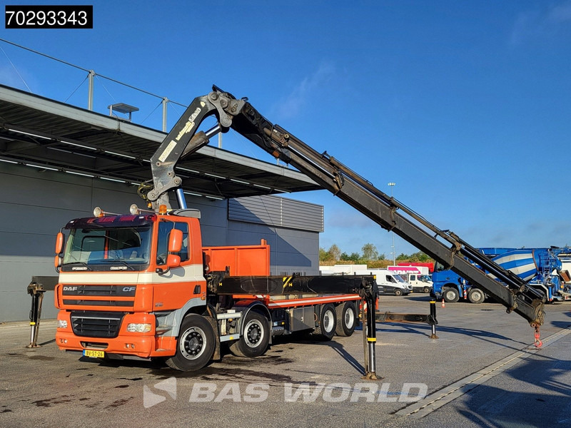 DAF CF85.460 8X4 NL-Truck Palfinger PK 85002 Crane Big-Axle Manual Euro 5 - شاحنات مسطحة, شاحنة كرين: صورة 5 DAF CF85.460 8X4 NL-Truck Palfinger PK 85002 Crane Big-Axle Manual Euro 5 - شاحنات مسطحة, شاحنة كرين: صورة 5