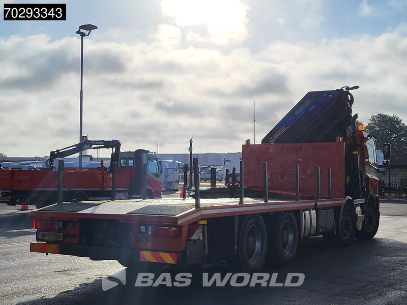 شاحنات مسطحة, شاحنة كرين DAF CF85.460 8X4 NL-Truck Palfinger PK 85002 Crane Big-Axle Manual Euro 5: صورة 13