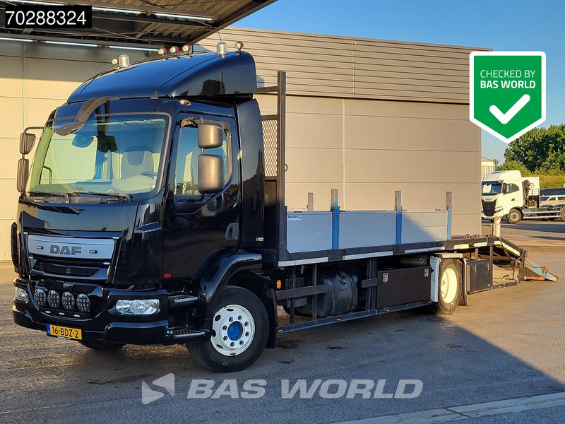 DAF LF 180 4X2 14t NL-Truck Machine transporter Oprijwagen Hydraulic ramps Euro 6 - شاحنة نقل سيارات شاحنة: صورة 1 DAF LF 180 4X2 14t NL-Truck Machine transporter Oprijwagen Hydraulic ramps Euro 6 - شاحنة نقل سيارات شاحنة: صورة 1