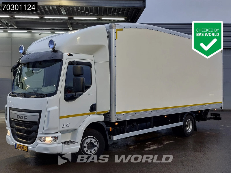DAF LF 210 4X2 12tonner NL-Truck 1500kg Ladebordwand Automatic Euro 6 - شاحنة مقفلة: صورة 1 DAF LF 210 4X2 12tonner NL-Truck 1500kg Ladebordwand Automatic Euro 6 - شاحنة مقفلة: صورة 1