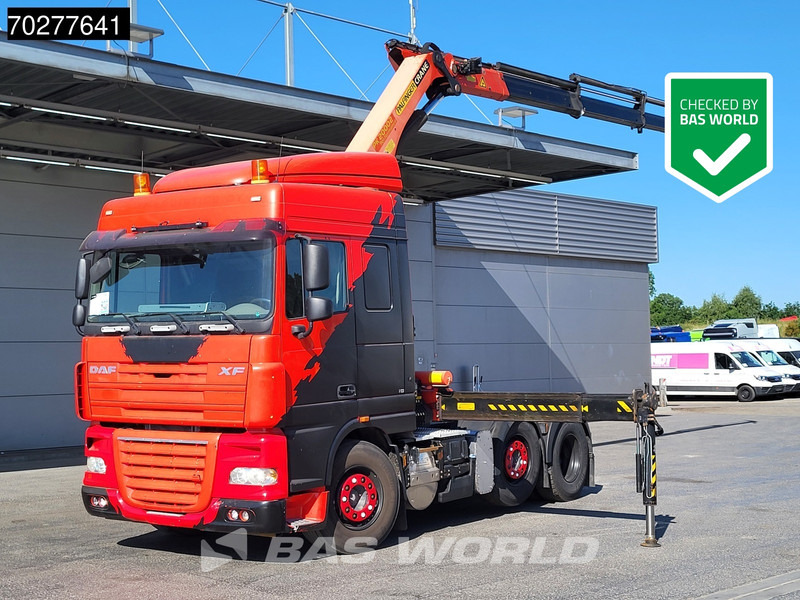 DAF XF 410 XF 6X2 Hydraulik Lift+Lenkachse Kran Palfinger PK20002 Euro 5 - وحدة جر: صورة 1 DAF XF 410 XF 6X2 Hydraulik Lift+Lenkachse Kran Palfinger PK20002 Euro 5 - وحدة جر: صورة 1