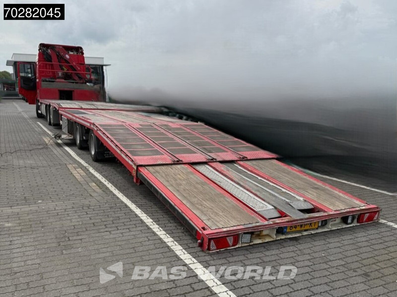DAF XF 440 6X2 NL-Truck Transporter HMF 900-K2 Kran Winch Lift-Lenkachse Euro 6 - شاحنات مسطحة, شاحنة كرين: صورة 3 DAF XF 440 6X2 NL-Truck Transporter HMF 900-K2 Kran Winch Lift-Lenkachse Euro 6 - شاحنات مسطحة, شاحنة كرين: صورة 3