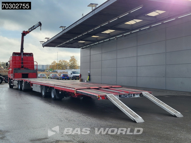 DAF XF 440 XF 6X2 NL-Truck Transporter APK HMF 900-K2 crane Winch Lift-Lenkachse Euro 6 - شاحنات مسطحة, شاحنة كرين: صورة 3 DAF XF 440 XF 6X2 NL-Truck Transporter APK HMF 900-K2 crane Winch Lift-Lenkachse Euro 6 - شاحنات مسطحة, شاحنة كرين: صورة 3
