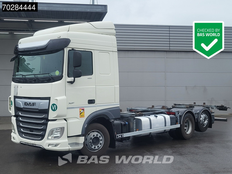DAF XF 480 6X2 BDF Liftaxle Automatic ACC Euro 6 - شاحنات الحاويات / جسم علوي قابل للتغيير شاحنة: صورة 1 DAF XF 480 6X2 BDF Liftaxle Automatic ACC Euro 6 - شاحنات الحاويات / جسم علوي قابل للتغيير شاحنة: صورة 1