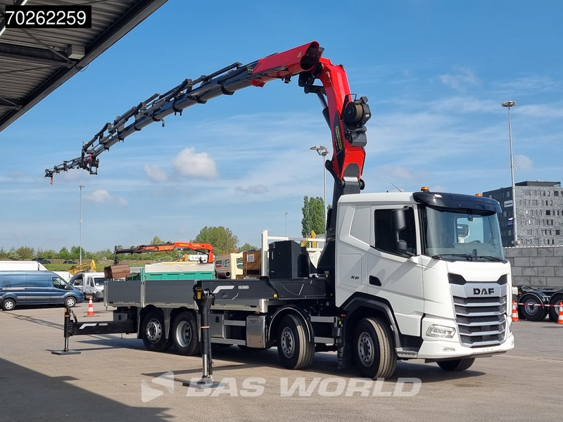 DAF XF 530 8X2 NEW Palfinger PK580 TEC Crane 8 + 4 Fly-jib Winch Retarder Lift+Lenkasche - شاحنات مسطحة, شاحنة كرين: صورة 3 DAF XF 530 8X2 NEW Palfinger PK580 TEC Crane 8 + 4 Fly-jib Winch Retarder Lift+Lenkasche - شاحنات مسطحة, شاحنة كرين: صورة 3