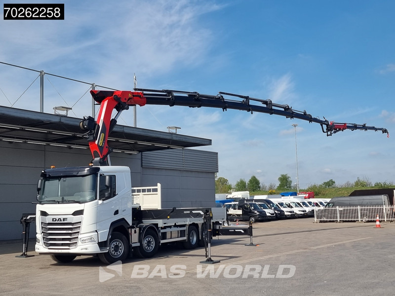 DAF XF 530 8X2 NEW Palfinger PK580 TEC Kran Crane Fly-Jib Winch Lift+Lenkasche Retarder - شاحنات مسطحة, شاحنة كرين: صورة 2 DAF XF 530 8X2 NEW Palfinger PK580 TEC Kran Crane Fly-Jib Winch Lift+Lenkasche Retarder - شاحنات مسطحة, شاحنة كرين: صورة 2