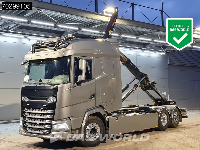 DAF XG 530 6X2 HIAB Multilift ULT21S61-WMITF Lift + Steering Axle Retarder Automatic Euro 6 - شاحنة ذات خطاف: صورة 1 DAF XG 530 6X2 HIAB Multilift ULT21S61-WMITF Lift + Steering Axle Retarder Automatic Euro 6 - شاحنة ذات خطاف: صورة 1
