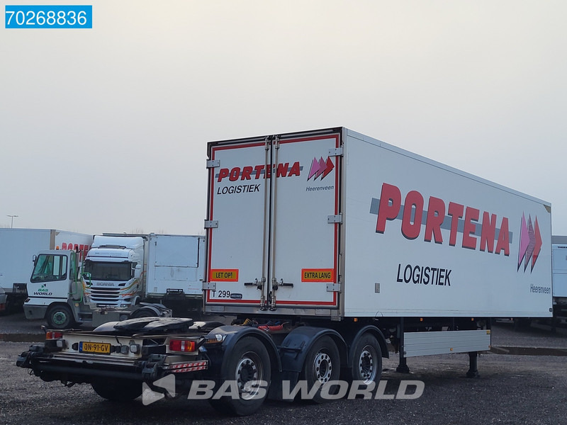 نصف مقطورة صندوق مغلق DRACO TSN 339 3 axles LZV Tailgate Lift-Lenkachse: صورة 14