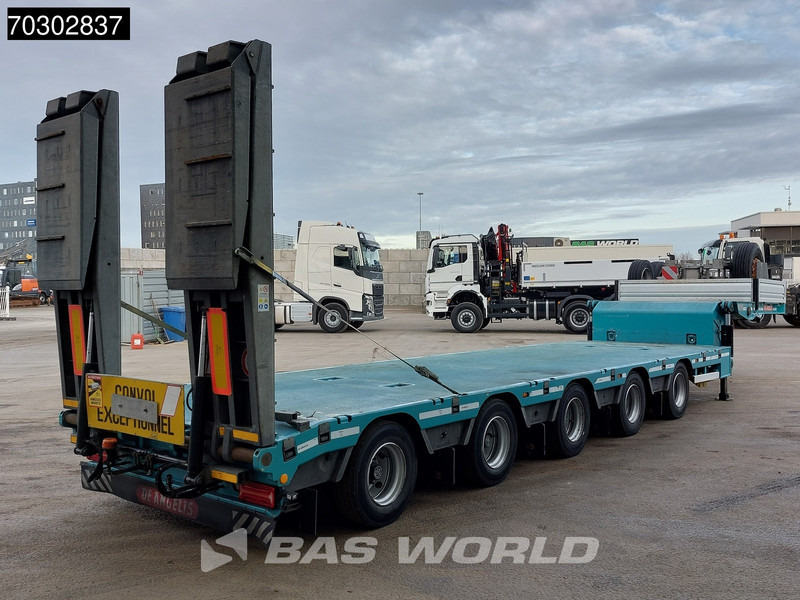 De Angelis D4S005 Extendable650cm 5xSteeringaxle Hydraulic Neck Ramps - عربة منخفضة مسطحة نصف مقطورة: صورة 5 De Angelis D4S005 Extendable650cm 5xSteeringaxle Hydraulic Neck Ramps - عربة منخفضة مسطحة نصف مقطورة: صورة 5