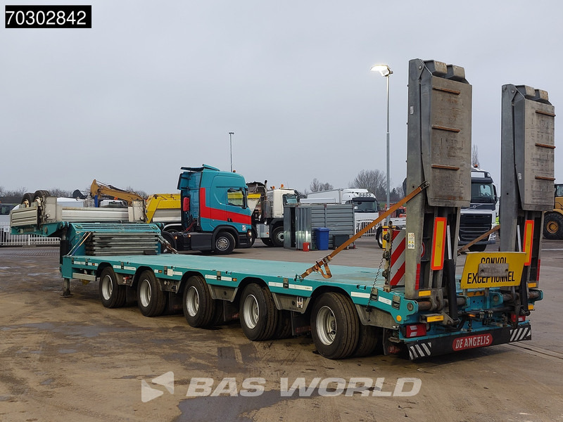 De Angelis D4S005 Extendable650cm 5xSteeringaxle Hydraulic Neck Ramps - عربة منخفضة مسطحة نصف مقطورة: صورة 3 De Angelis D4S005 Extendable650cm 5xSteeringaxle Hydraulic Neck Ramps - عربة منخفضة مسطحة نصف مقطورة: صورة 3