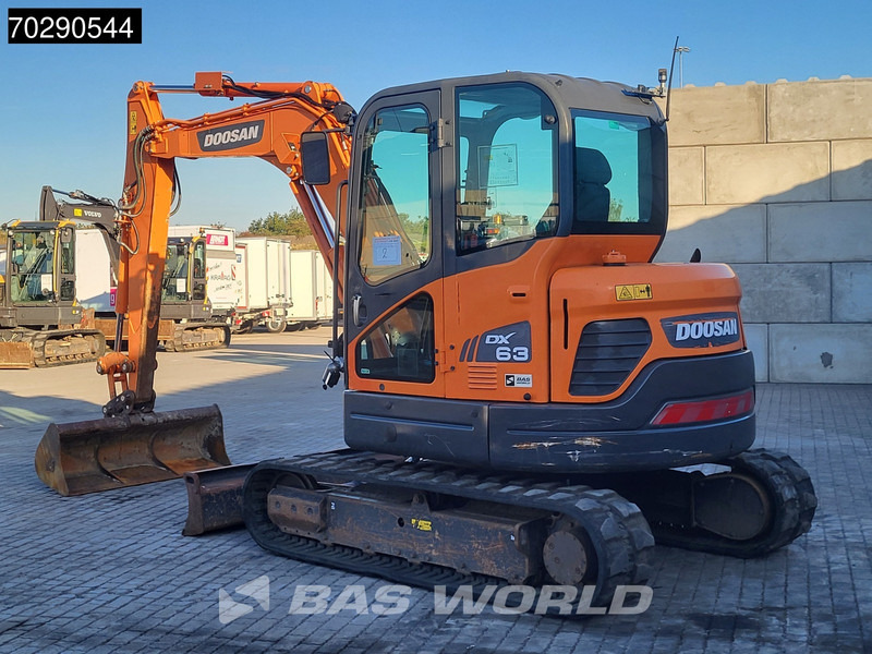 Doosan DX63-3 - حفارة مُصَّغرة: صورة 2 Doosan DX63-3 - حفارة مُصَّغرة: صورة 2
