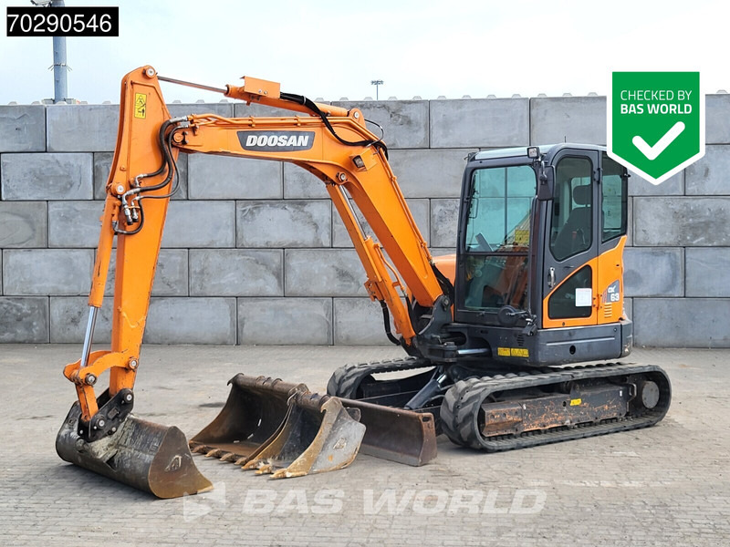 Doosan DX63-3 - حفارة مُصَّغرة: صورة 1 Doosan DX63-3 - حفارة مُصَّغرة: صورة 1